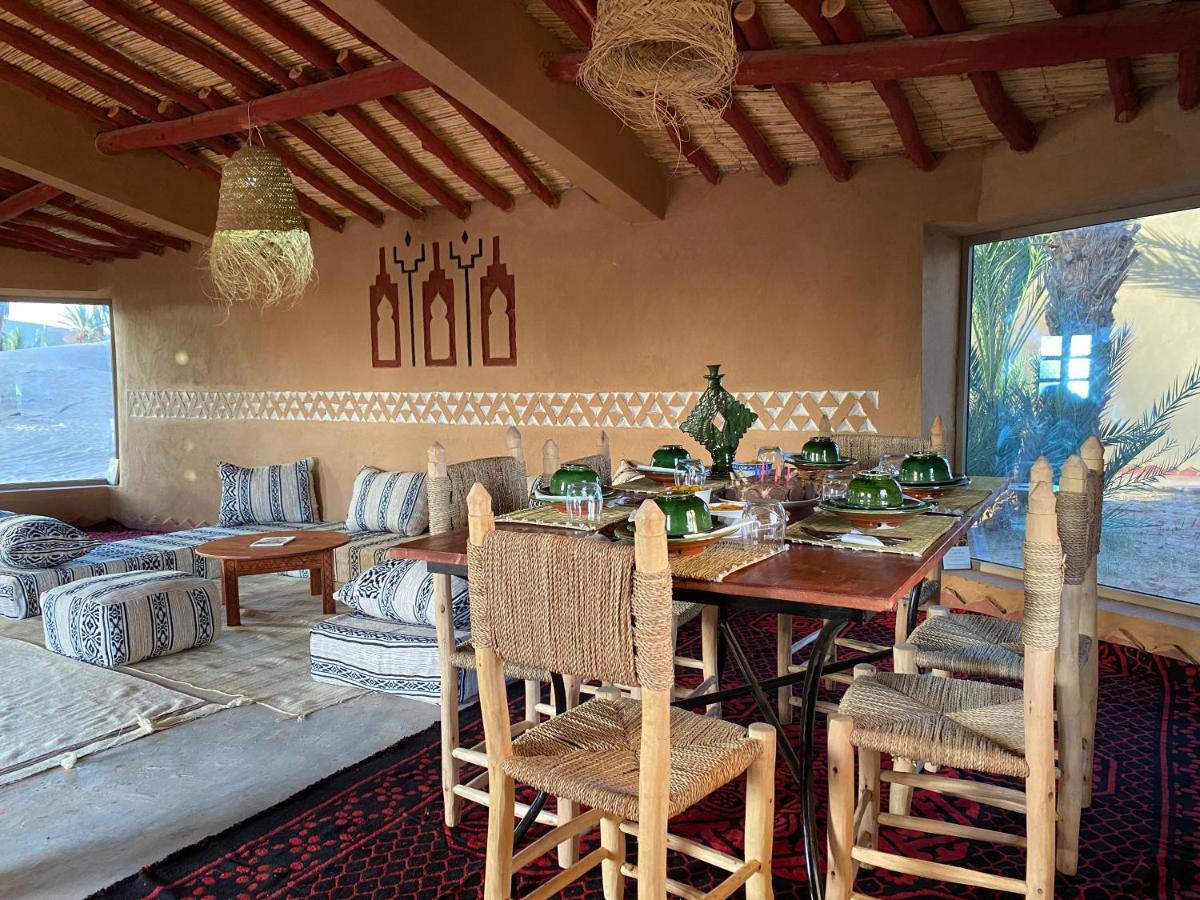 Camp Auberge Sahara Marokko M'Hamid Kültér fotó