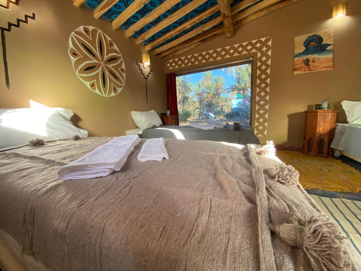 Camp Auberge Sahara Marokko M'Hamid Kültér fotó